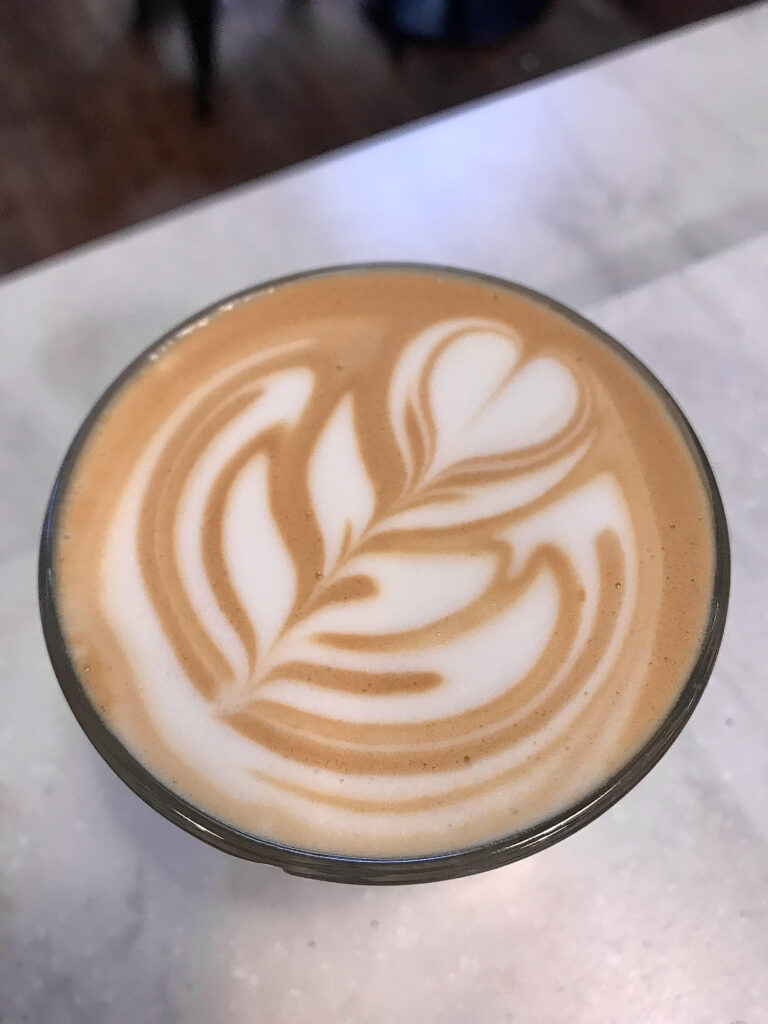 How to froth milk for latte art without steam 