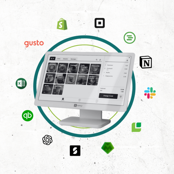 coffee shop tech stack